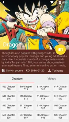 Manga Master android App screenshot 6